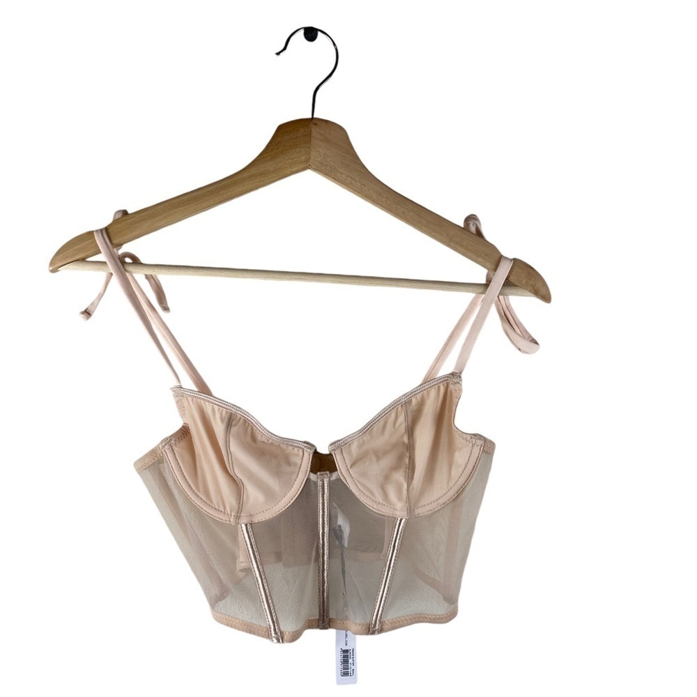 Kat The Label Femme Bustier Almond Small Nwt — image 5 of 8